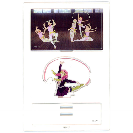 Mitsuri Kanroji Ribbon Random Mini Diorama Acrylic Stand Demon Slayer: Kimetsu no Yaiba Hashira Training Arc x ufotable Cafe Machi Asobi CAFE Real Time Cafe [USED]