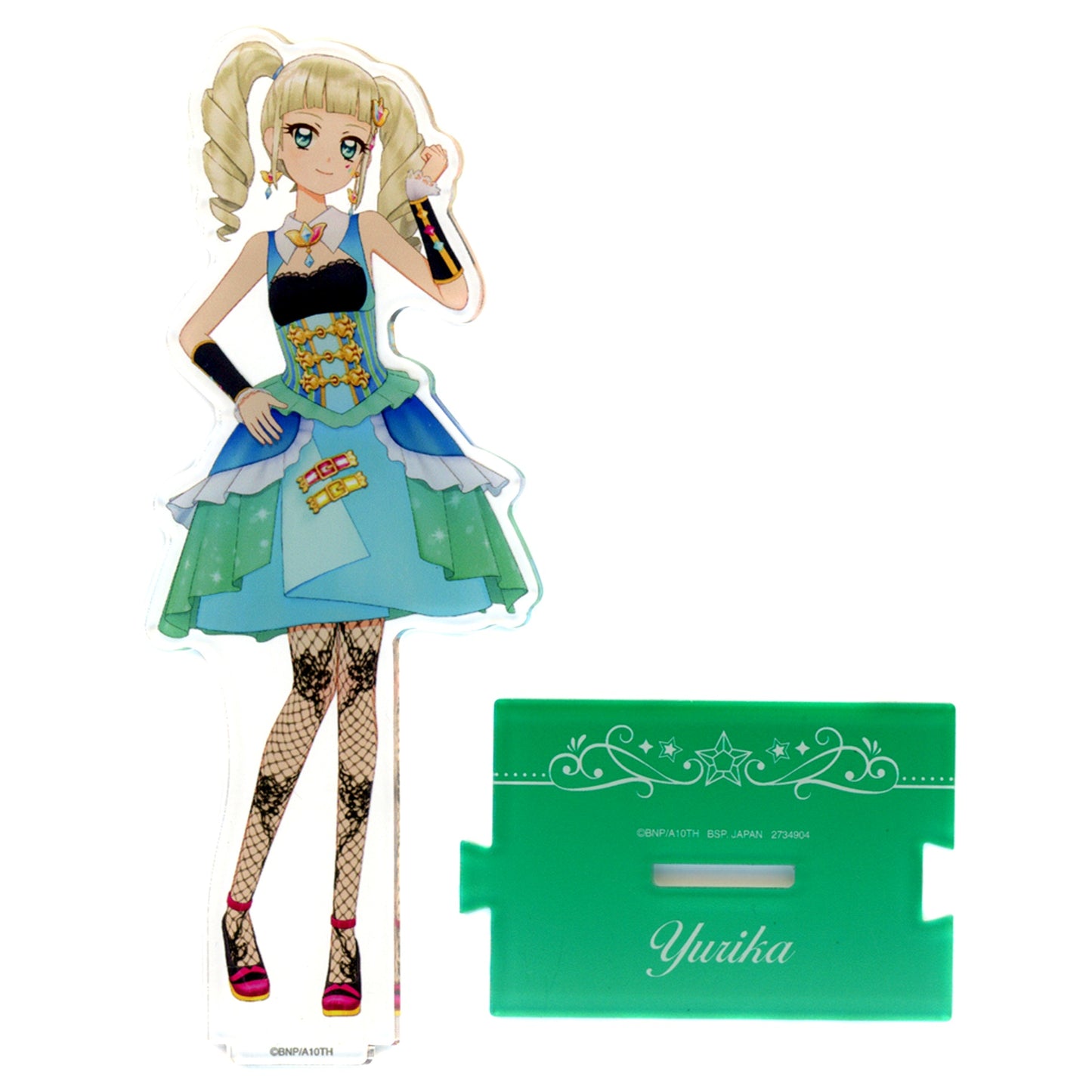Yurika Todo Acrylic Plate with Stand Soleil and Tristar Aikatsu! Namco Limited [USED]