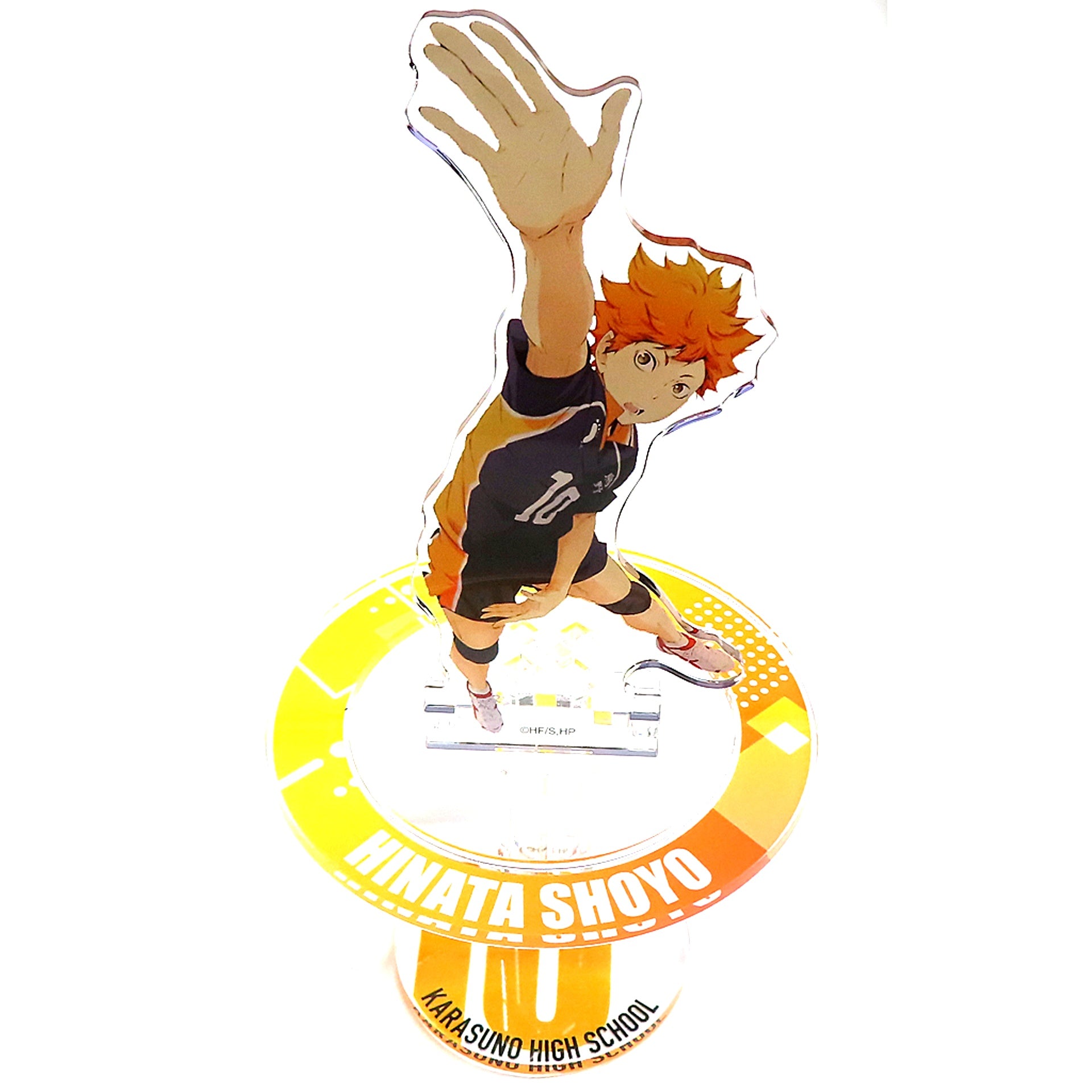 Shoyo Hinata Floating Acrylic Stand Haikyu!! Anime 10th Anniversary Exhibition Zenkankaku EXHIBITION [USED]
