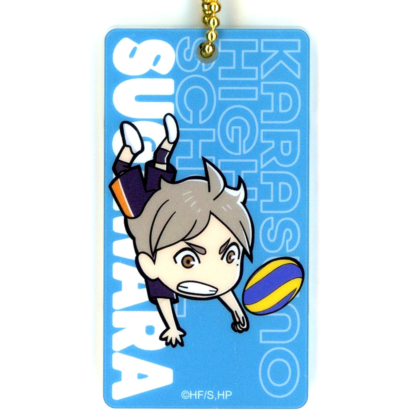 Koshi Sugawara Haikyu!! Anime 10th Anniversary Zen Kankaku Acrylic Keychain A [USED]