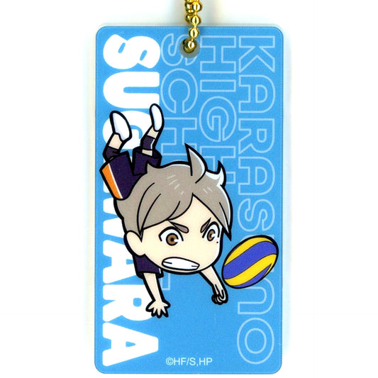 Koshi Sugawara Haikyu!! Anime 10th Anniversary Zen Kankaku Acrylic Keychain A [USED]