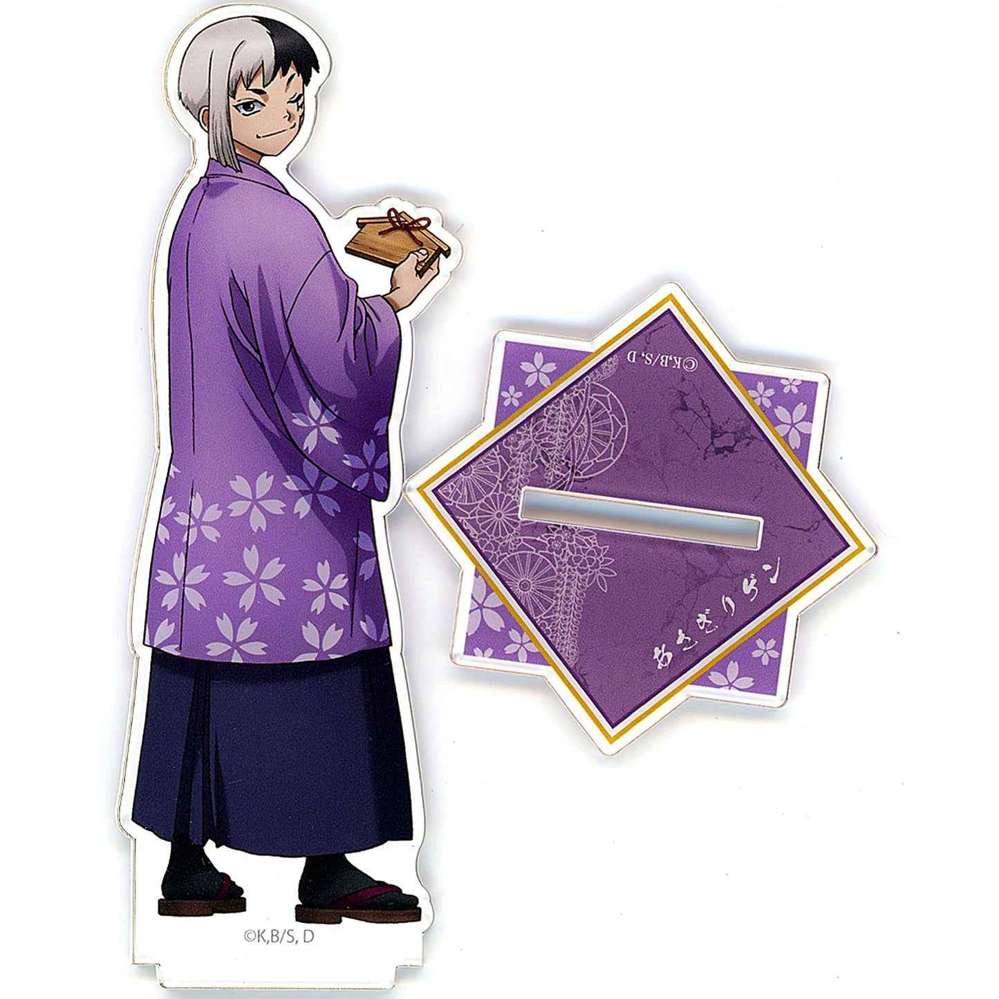 Gen Asagiri Acrylic Stand Dr.STONE LIMITED SHOP IN Marui - 2024 New Year [USED]