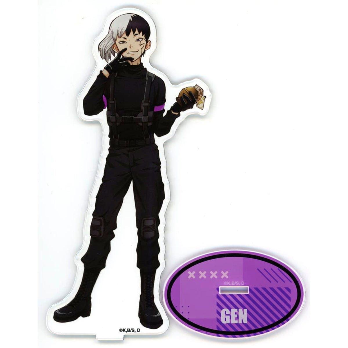 Gen Asagiri Dr. STONE Charadri!! 2023 Life-Size Big Acrylic Stand [USED]