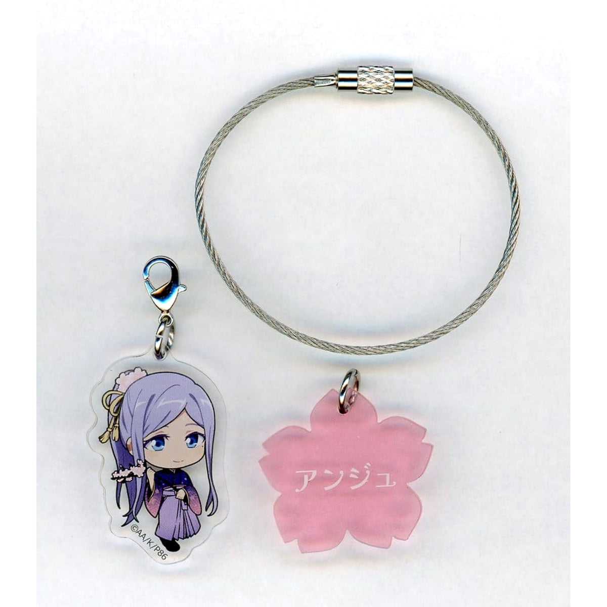 86 Anju Emma Trading Acrylic Charm Key Ring B Mixx Garden Limited Charm [USED]