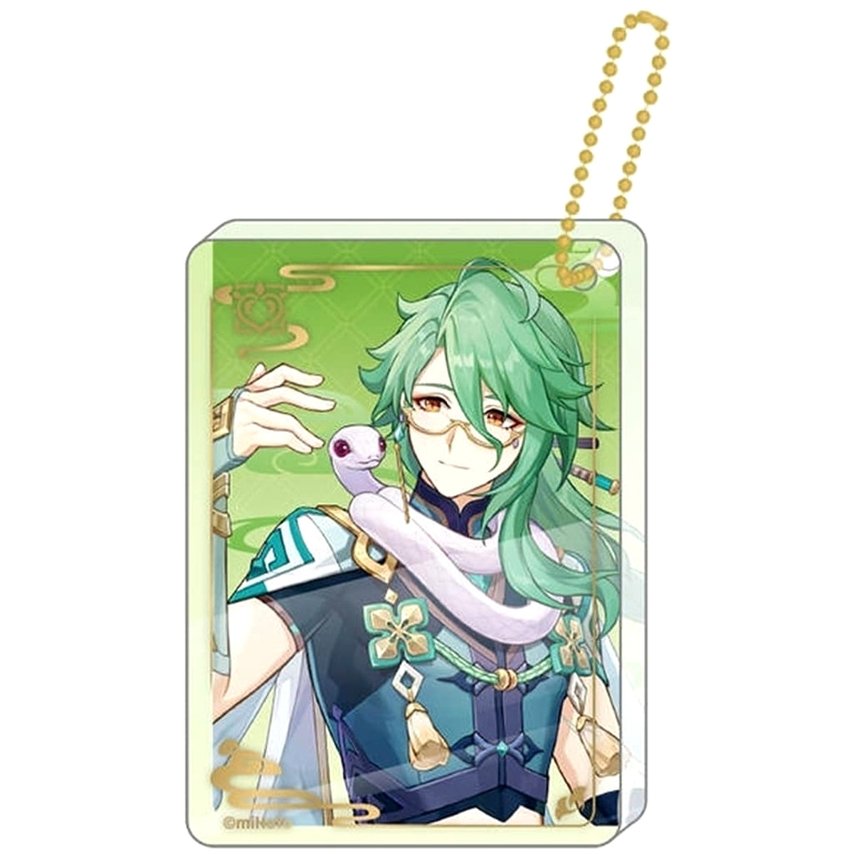 Genshin Baizhu Character Standing Illustration Series Acrylic Block Strap Acrylic Item [USED]
