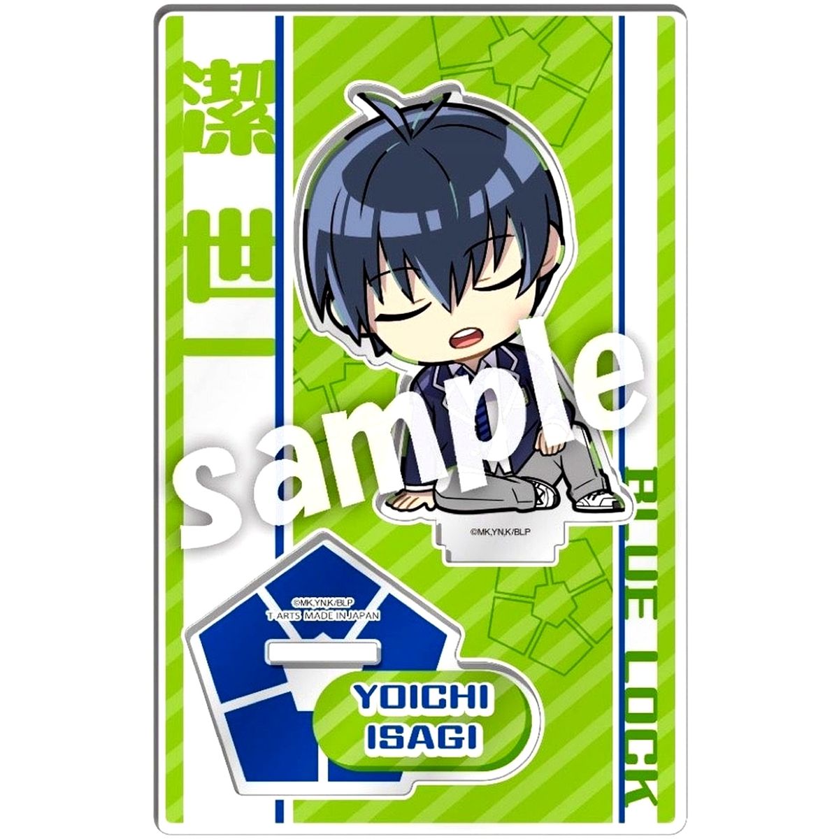 Yoichi Isagi Shoulder Pose School Uniform Acrylic Stand Blue Lock [USED]