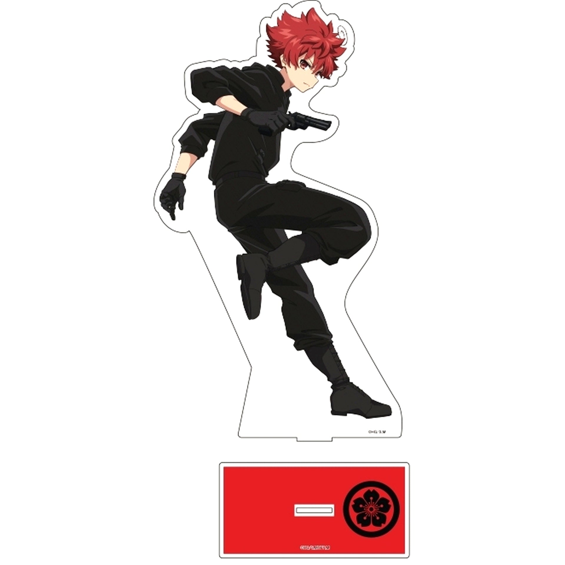 Taiyo Asano Mission: Yozakura Family Illustration BIG Acrylic Stand [USED]