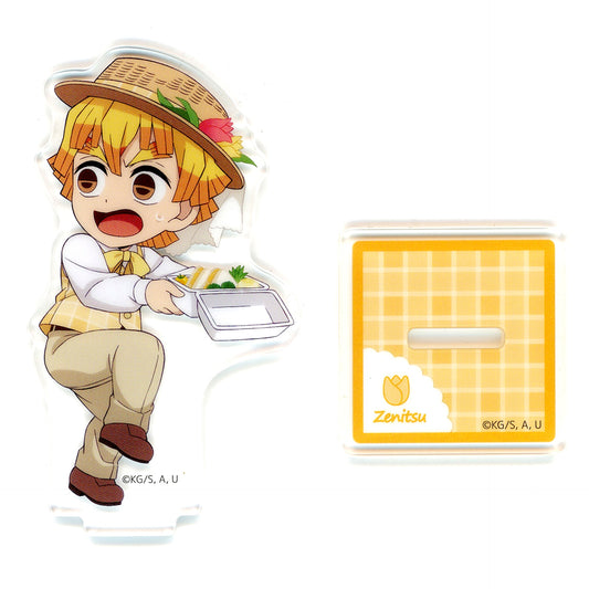 Zenitsu Agatsuma Demon Slayer: Kimetsu no Yaiba x ufotable Cafe / Machi Asobi Cafe Picnic Event 2024 2nd Half Random Acrylic Stand [USED]