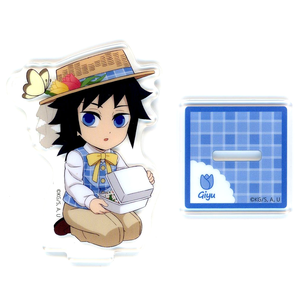 Giyu Tomioka Demon Slayer: Kimetsu no Yaiba ufotable Cafe / Machi Asobi Cafe Picnic Event 2024: Late Period Random Acrylic Stand [USED]