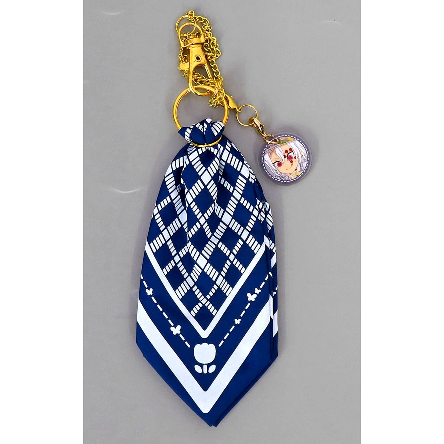 Tengen Uzui Demon Slayer Kimetsu no Yaiba ufotable Cafe Picnic Event 2024 Second Term Random Bandana Charm [USED]