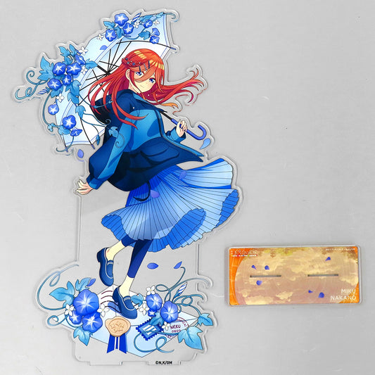Miku Nakano The Quintessential Quintuplets Movie BIG Acrylic Stand UNDER GROUND CIRCUS Vol. 6 Mountain Parka Purchase Bonus [USED]