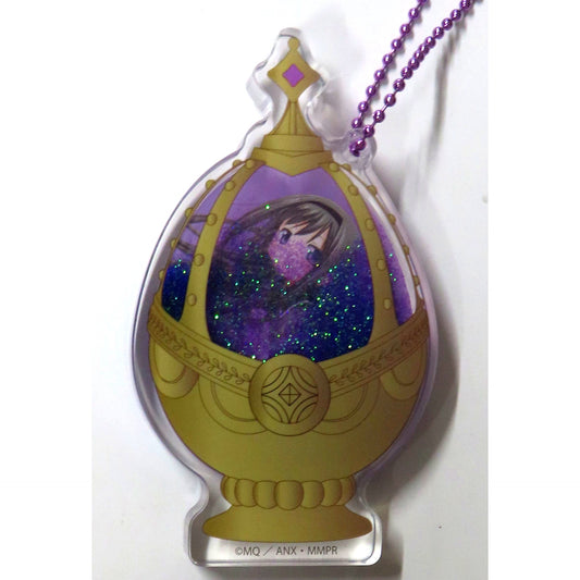 Homura Akemi Puella Magi Madoka Magica Soul Gem Triple Acrylic Keychain [USED]