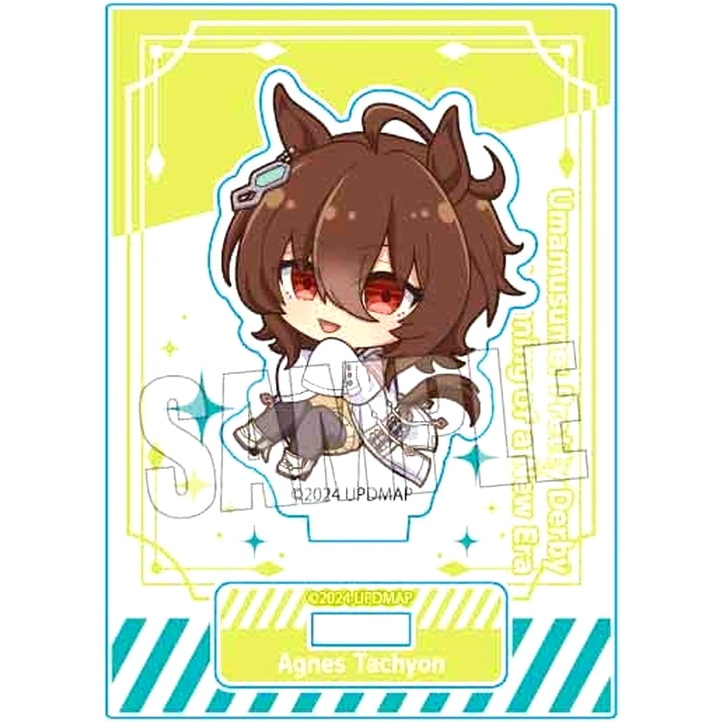 Agnes Tachyon Umamusume Pretty Derby Beginning of a New Era Pukashu Mini Stand [USED]