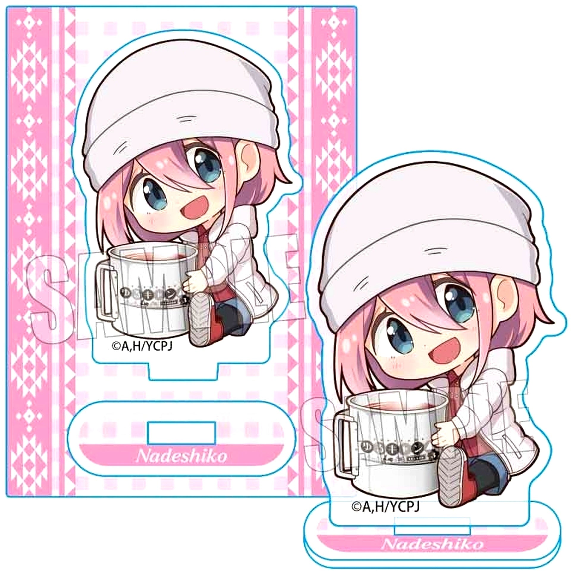 Nadeshiko Kagamihara Gyugyutto Mini Stand Yuru Camp Season 3 [USED]