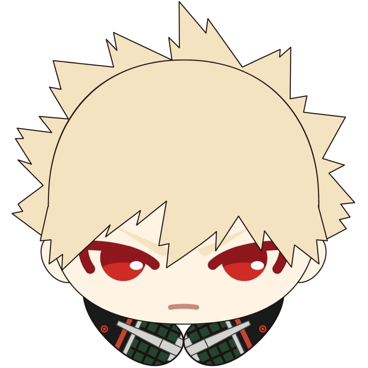 My Hero Academia Katsuki Bakugo Hagu Chara Collection 7 Mascot [USED]