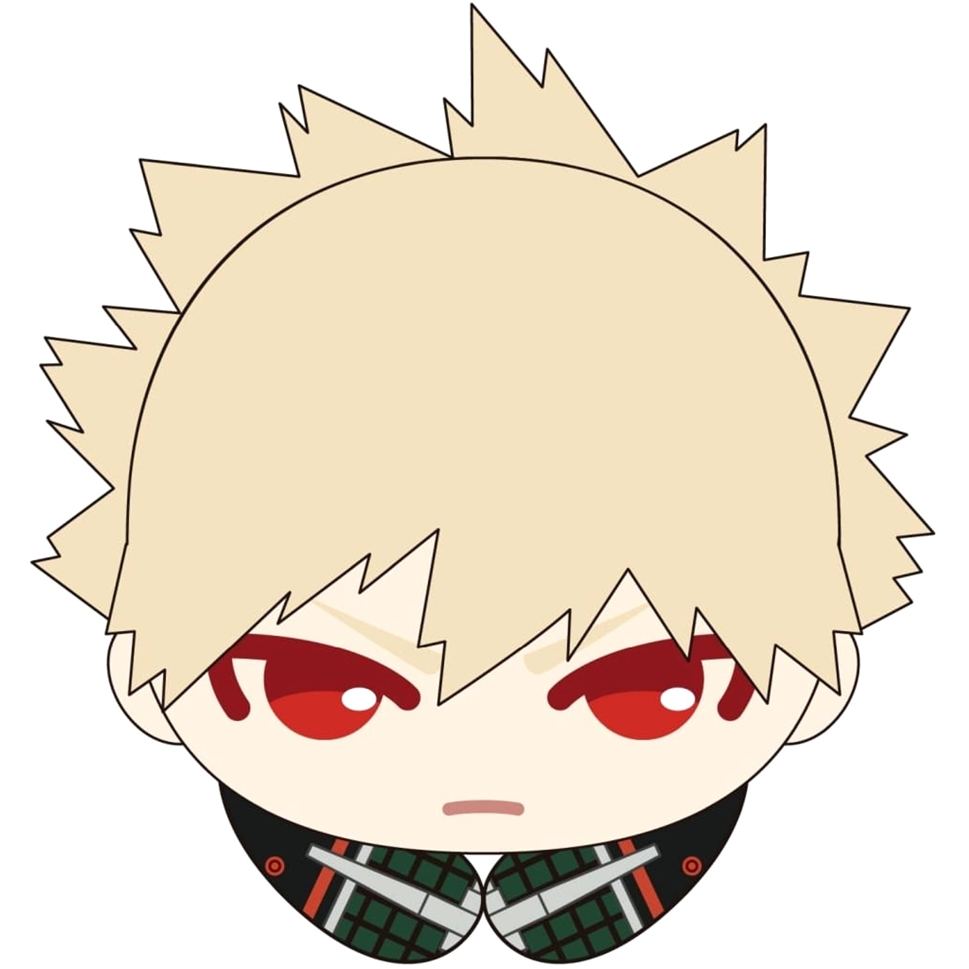 My Hero Academia Katsuki Bakugo Hagu Chara Collection 7 Mascot [USED]