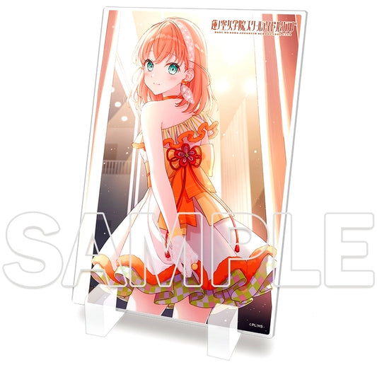 Kaho Hinoshita Mini Acrylic Plate Love Live! Hasunosora Girls' High School Idol Club [USED]