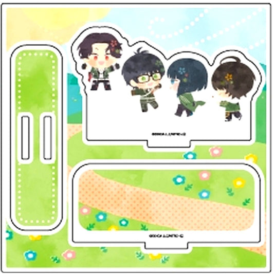 Kotegiri Gou, Buzen Gou, Kuwana Gou & Matsui Gou Wanpaku! Touken Ranbu Picture Book E Acrylic Stand Plate 70 [USED]