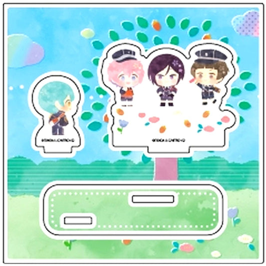Ichigo Hitofuri, Akita Toushirou, Hirano Toushirou and Yagen Toushirou Wanpaku! Touken Ranbu Picture Book H Acrylic Stand Plate [USED]