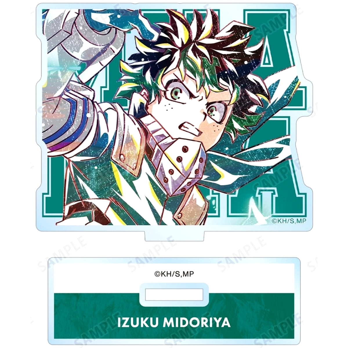 My Hero Academia Izuku Midoriya Trading Ani-Art Vol. 6 Acrylic Stand ver. A Acrylic Stands [USED]