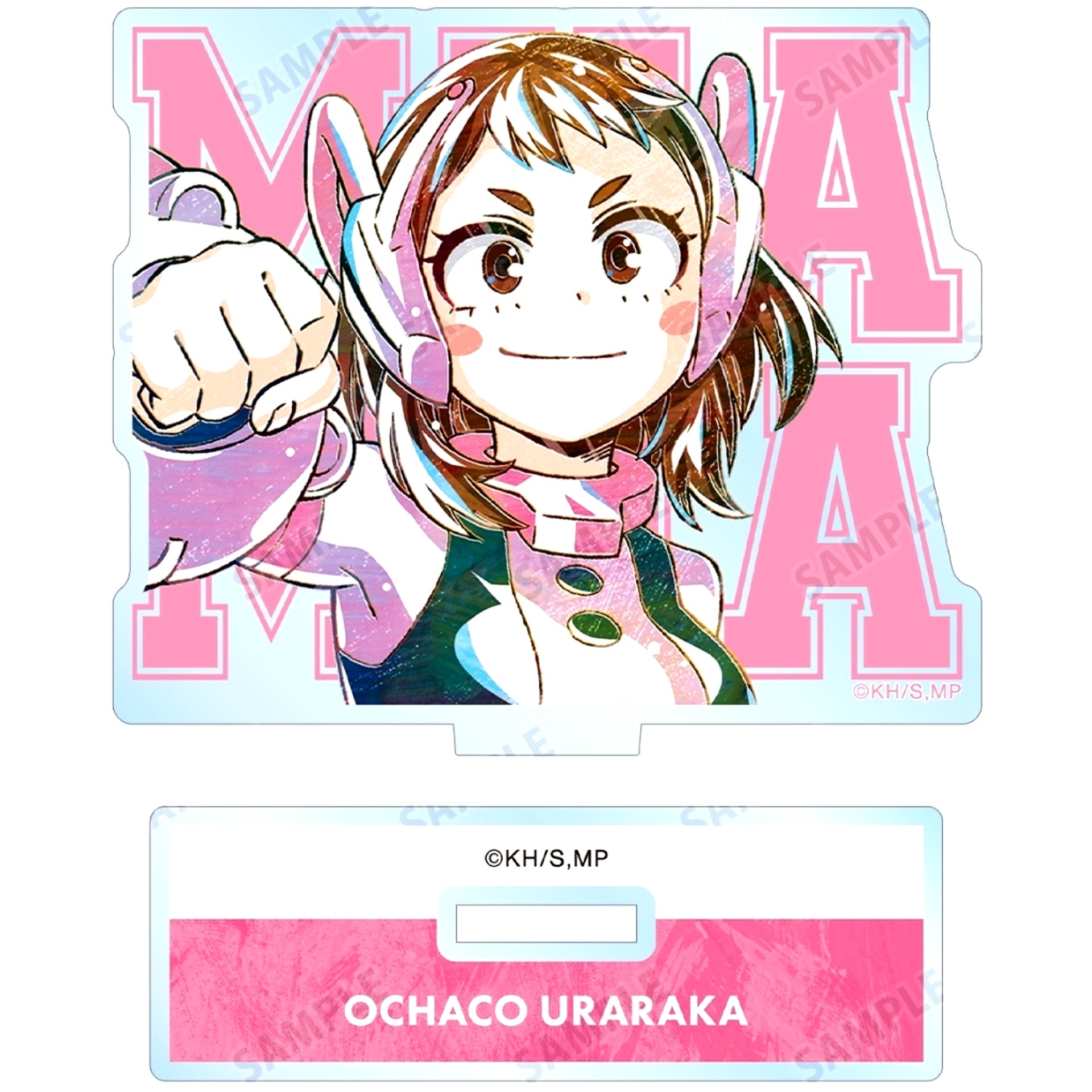 Ochaco Uraraka B My Hero Academia Trading Ani-Art Vol. 6 Acrylic Stand Ver. C [USED]