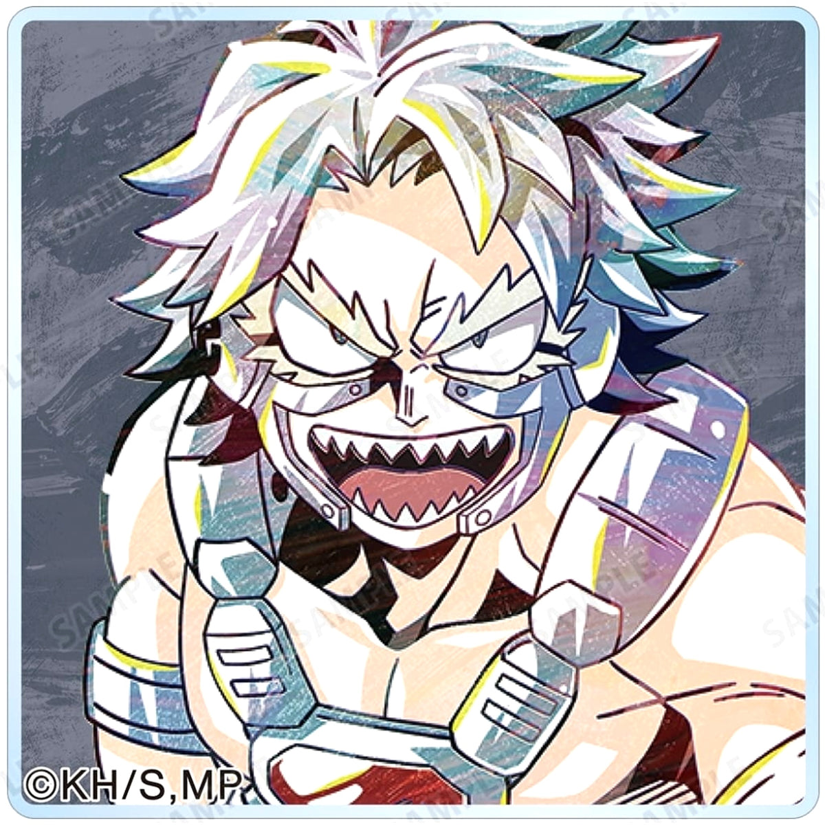My Hero Academia Tetsutetsu Tetsutetsu Trading Ani-Art Vol. 6 Acrylic Tile ver. D Acrylic Stands [USED]