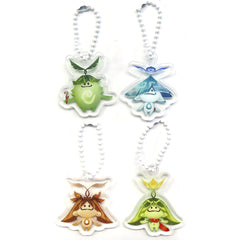 Genshin Aranara & Others 4 Types Set Acrylic Keychain Taobao miHoYo Shop Exclusive Purchase Benefits Keychains [USED]