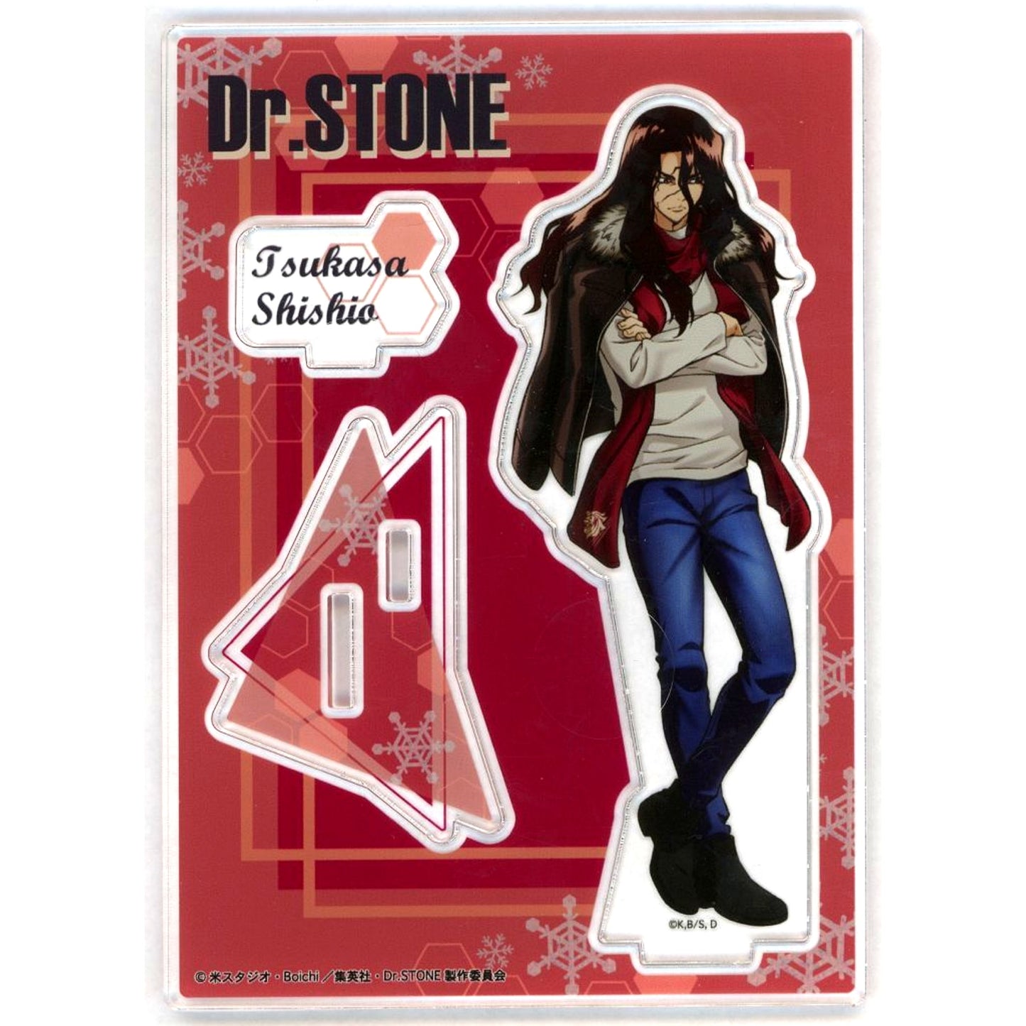 Tsukasa Shishio Acrylic Stand Dr. STONE POP UP SHOP Winter Meeting Edition [USED]