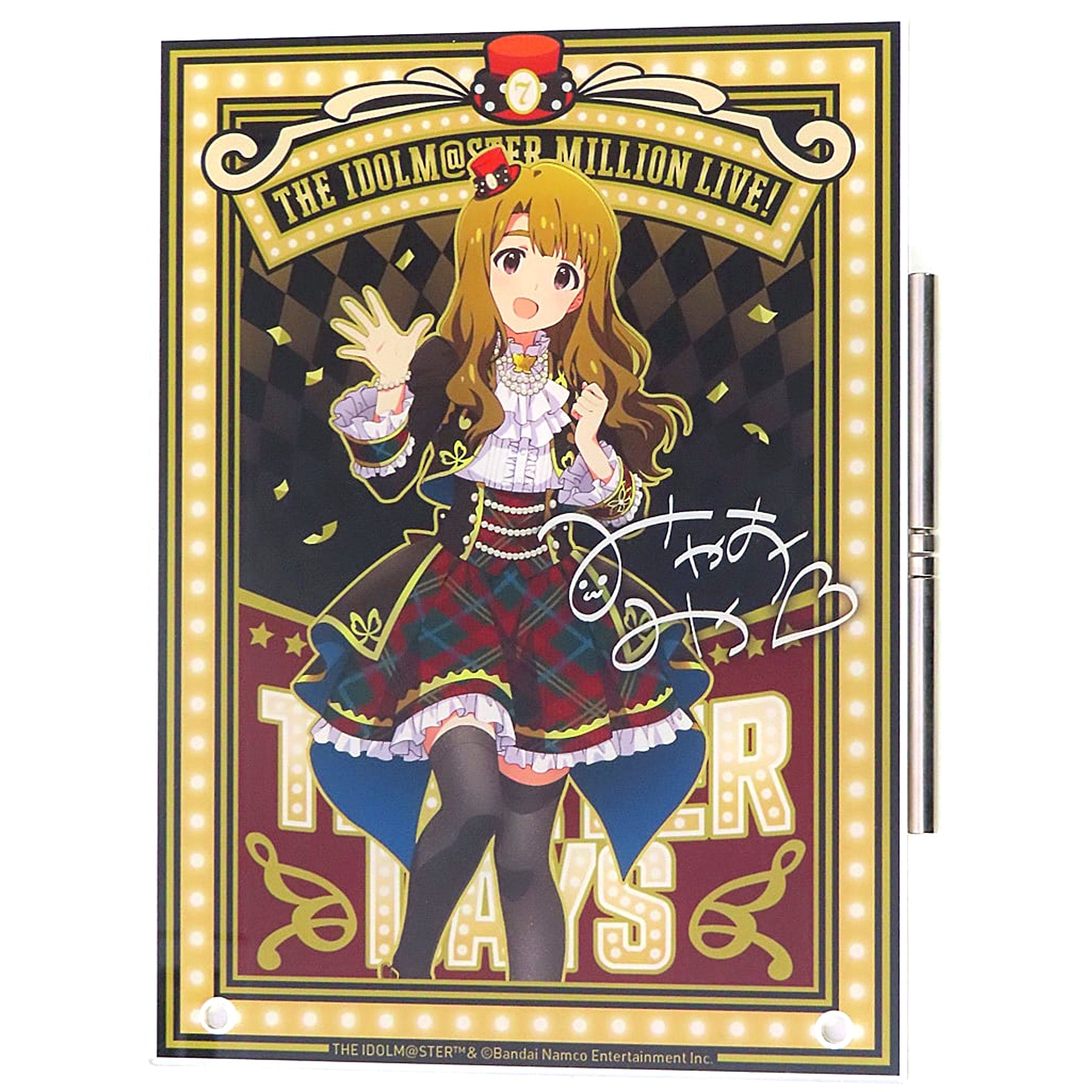 Miya Miyao THE IDOLM@STER MILLION LIVE! Acrylic Art Brightest Showcase Ver. 7th Anniversary in AKIHABARA Akihabarappa Festival [USED]