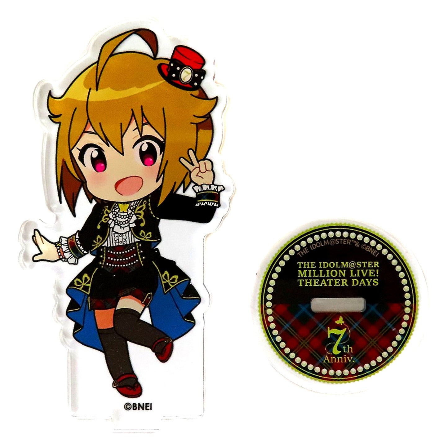 Tsubasa Ibuki THE IDOLM@STER MILLION LIVE! Chibi Character Acrylic Stand Brightest Showcase Ver. 7th Anniversary in AKIHABARA Akihabarappa Festival [USED]
