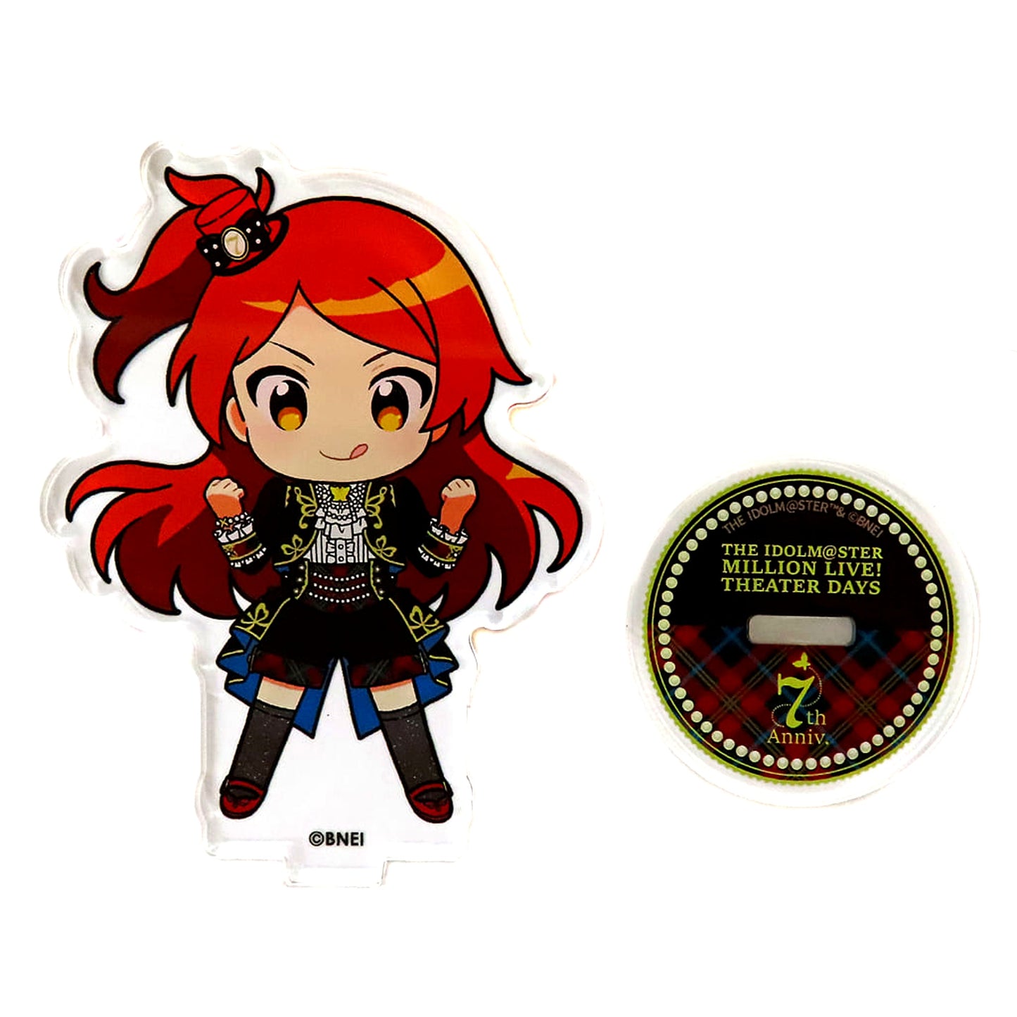 Tamaki Ogami The Idolmaster Million Live! Theater Days Chibi Character Acrylic Stand Brightest Showcase Version "The Idolmaster Million Live! Theater Days 7th Anniversary in AKIHABARA Akihabarappa Festival" [USED]