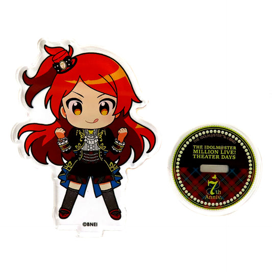 Tamaki Ogami The Idolmaster Million Live! Theater Days Chibi Character Acrylic Stand Brightest Showcase Version "The Idolmaster Million Live! Theater Days 7th Anniversary in AKIHABARA Akihabarappa Festival" [USED]