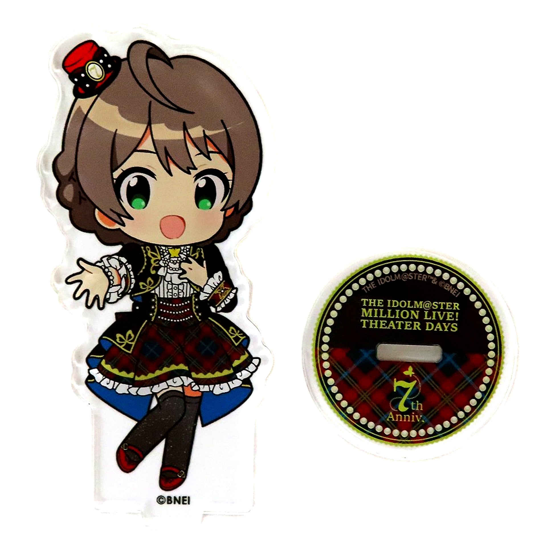 Kaori Sakuramori THE IDOLM@STER MILLION LIVE! Chibi Character Acrylic Stand Brightest Showcase Ver. 7th Anniversary in AKIHABARA Akihabarappa Festival [USED]