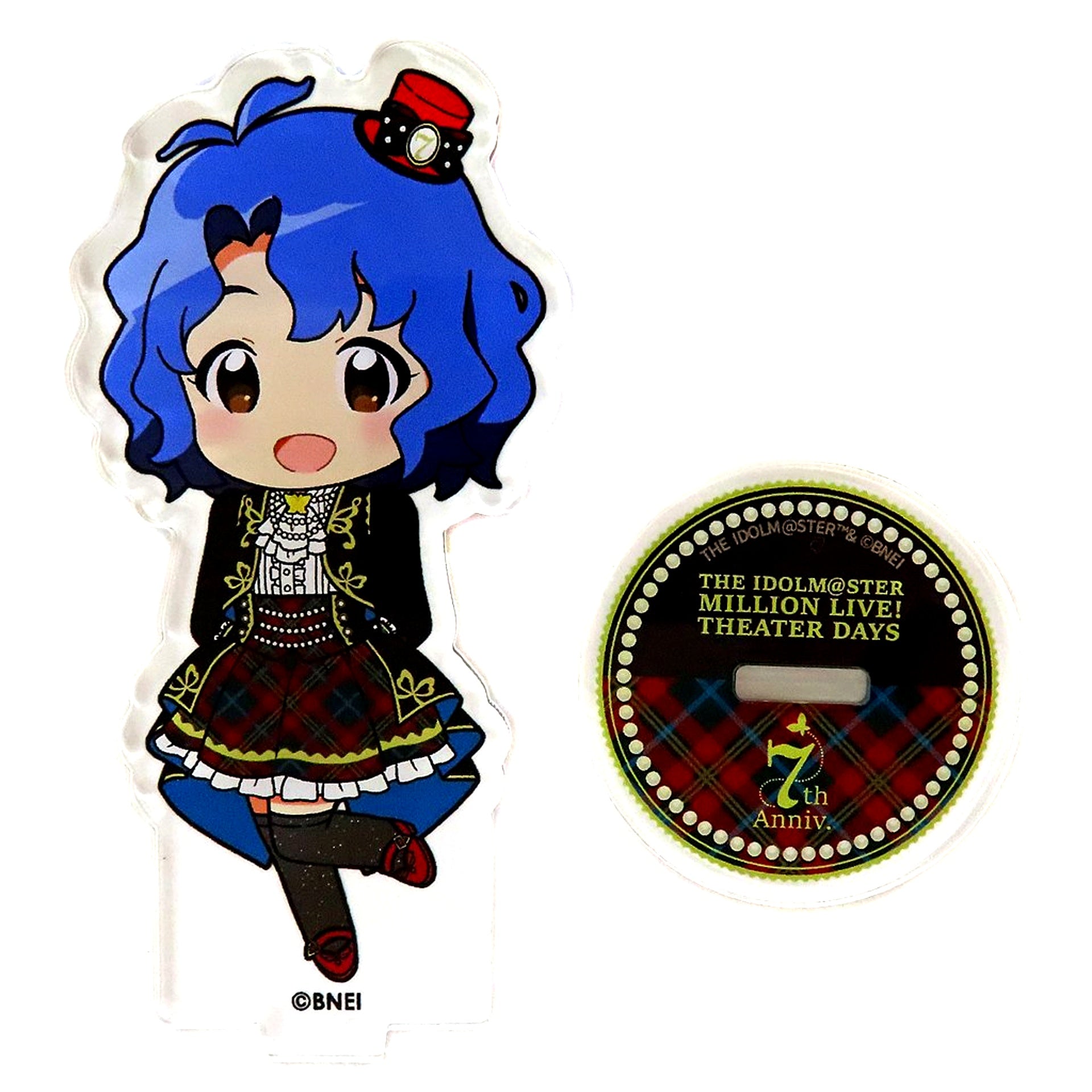 Fuka Toyokawa THE IDOLM@STER MILLION LIVE! Chibi Character Acrylic Stand Brightest Showcase Ver. 7th Anniversary in AKIHABARA Akihabarappa Festival [USED]