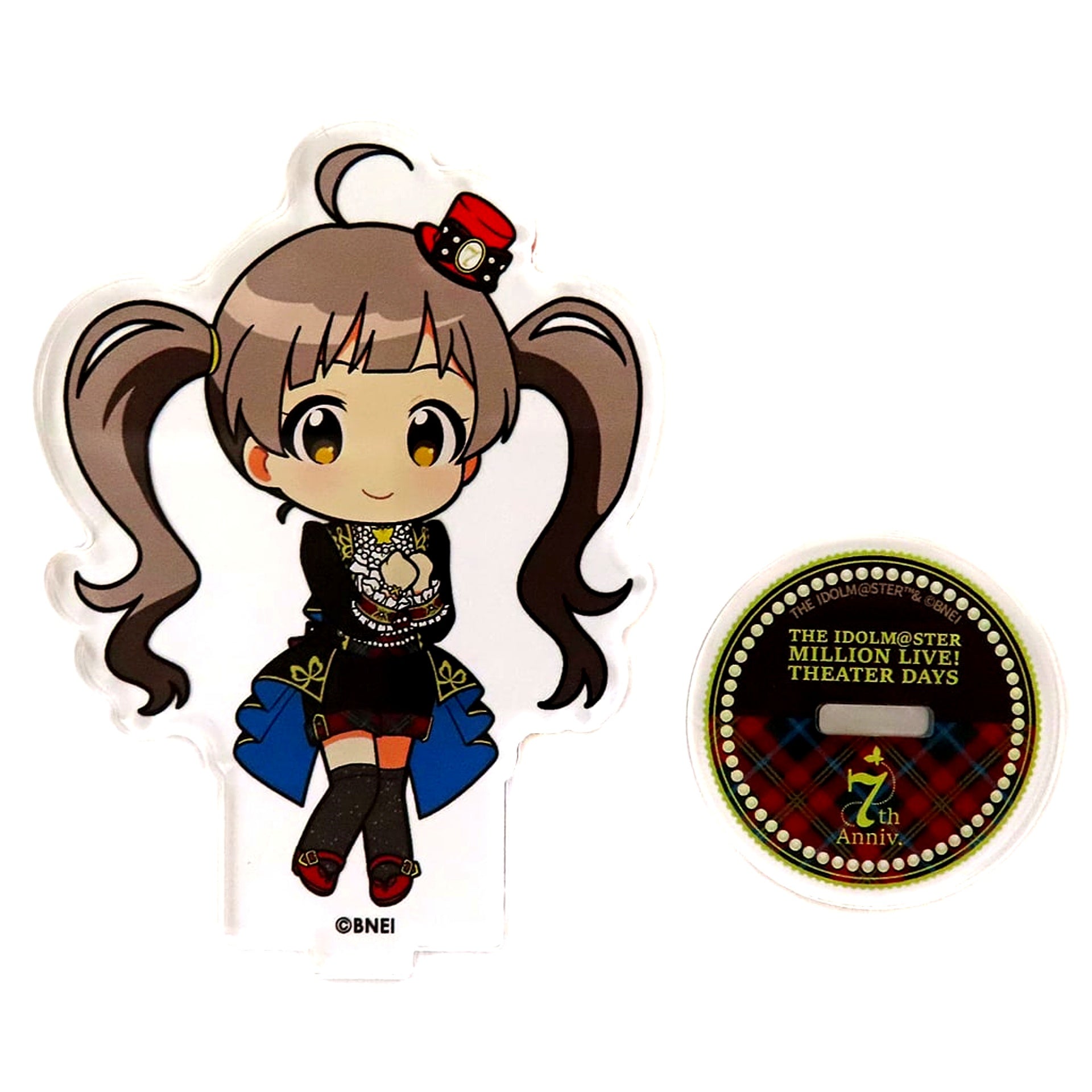 Serika Hakozaki THE IDOLM@STER Million Live! Theater Days Chibi Character Acrylic Stand Brightest Showcase ver. 7th Anniversary [USED]