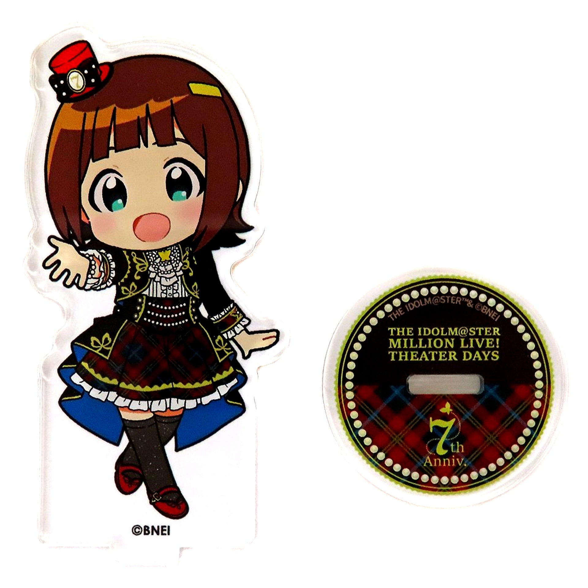Haruka Amami The Idolmaster Million Live! Theater Days Chibi Acrylic Stand Brightest Showcase Ver. 7th Anniversary [USED]