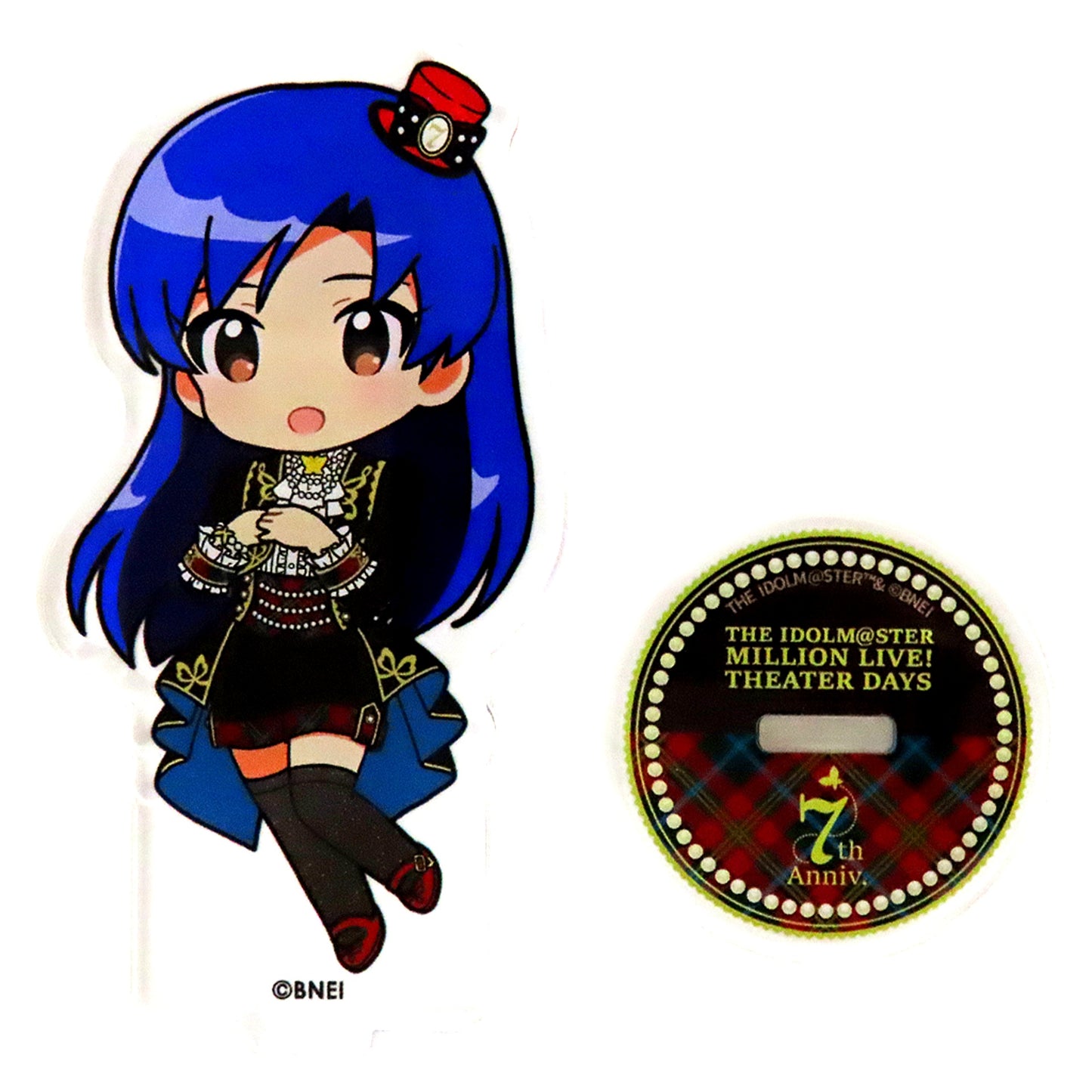 Chihaya Kisaragi Brightest Showcase Ver. The Idolmaster Million Live! Theater Days 7th Anniversary in AKIHABARA Akihabarappa Festival Chibi Character Acrylic Stand [USED]