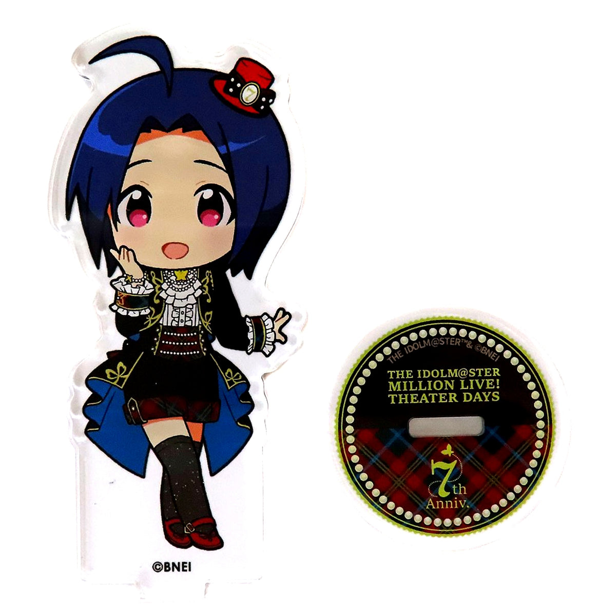 Azusa Miura THE IDOLM@STER MILLION LIVE! Chibi Character Acrylic Stand Brightest Showcase Ver. 7th Anniversary in AKIHABARA Akihabarappa Festival [USED]