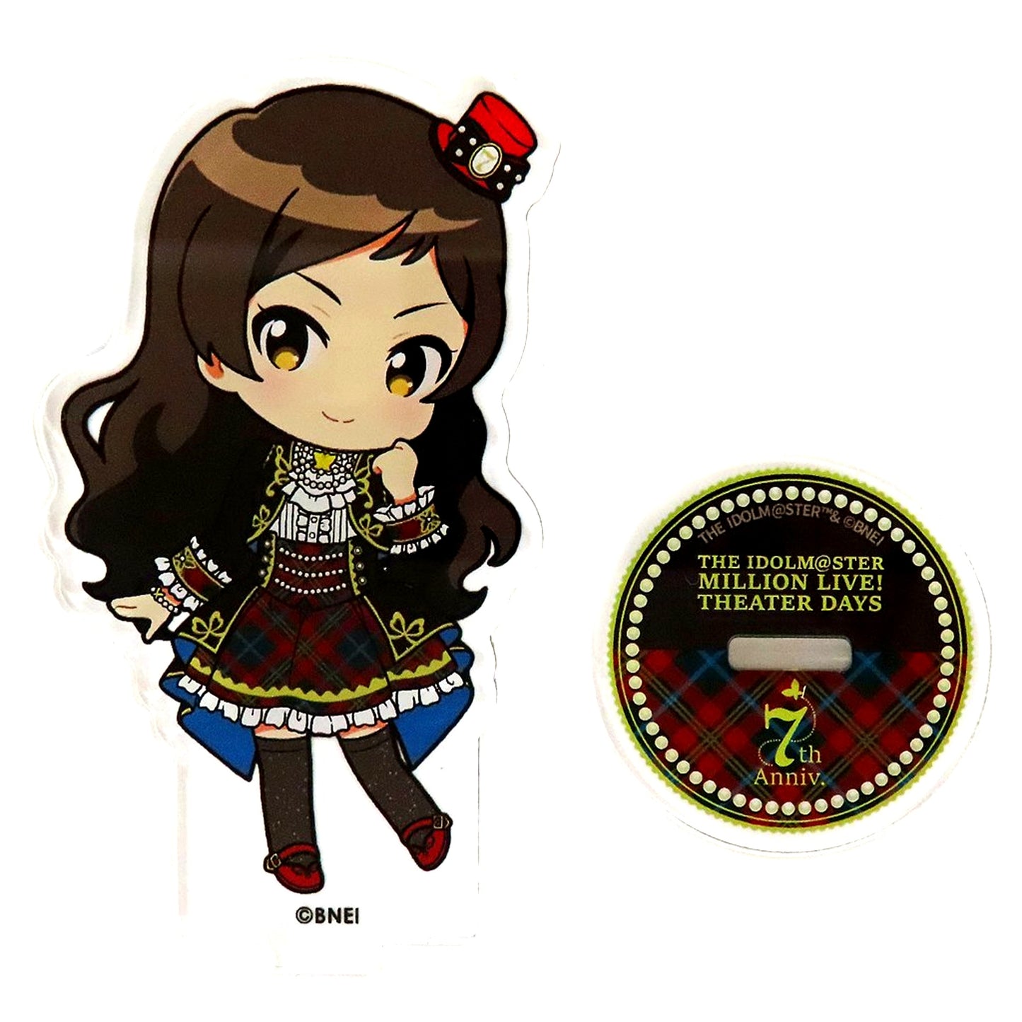 Shiho Kitazawa The Idolmaster Million Live! Theater Days Chibi Character Acrylic Stand Brightest Showcase ver. 7th Anniversary [USED]