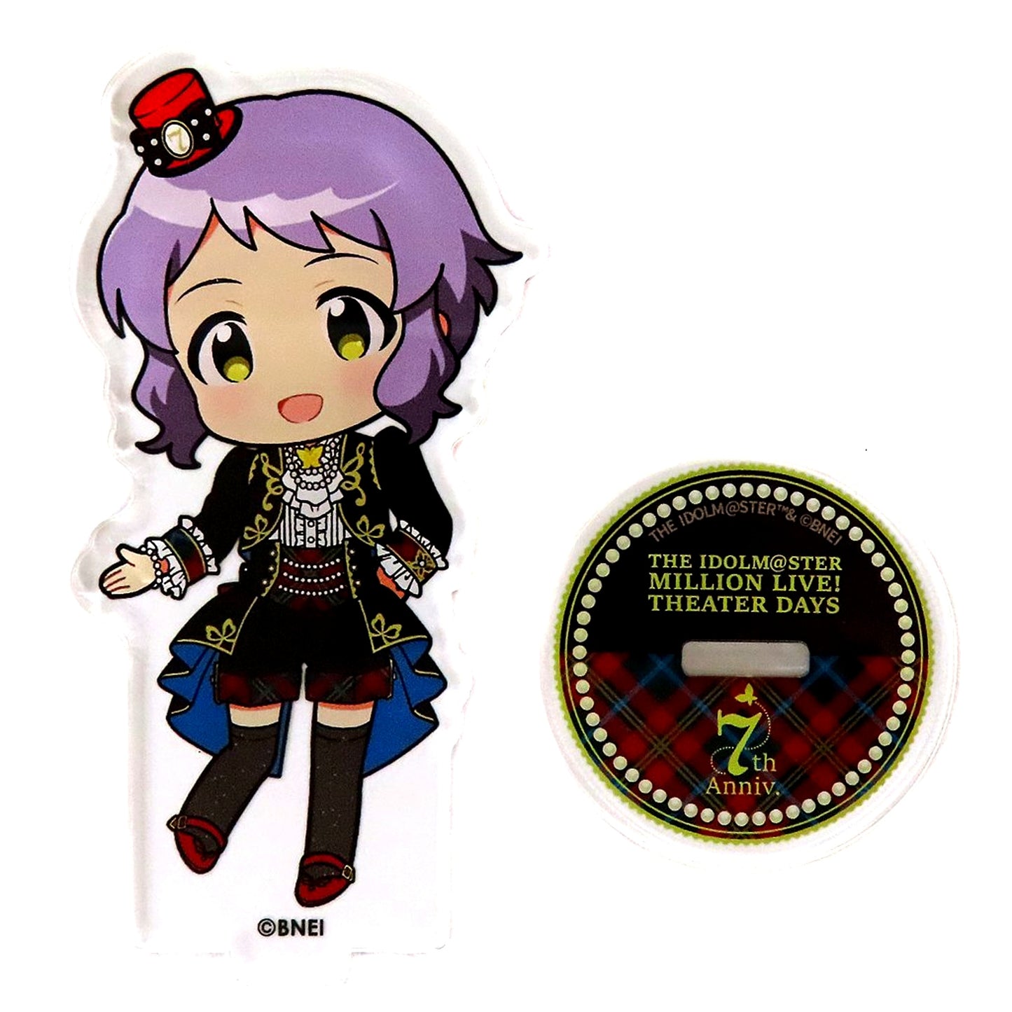 Mizuki Makabe THE IDOLM@STER MILLION LIVE! Chibi Character Acrylic Stand Brightest Showcase Ver. 7th Anniversary in AKIHABARA Akihabarappa Festival [USED]
