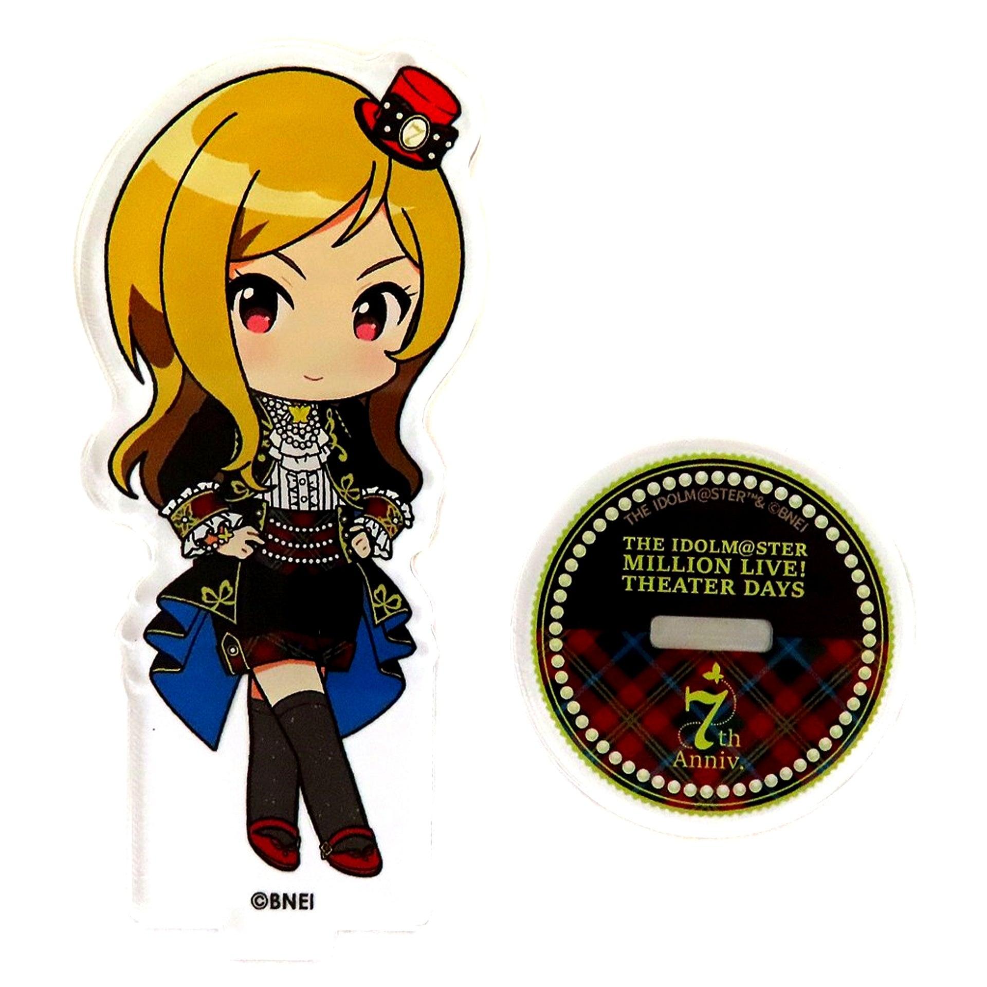 Rio Momose THE IDOLM@STER MILLION LIVE! Chibi Character Acrylic Stand Brightest Showcase Ver. 7th Anniversary in AKIHABARA Akihabarappa Festival [USED]