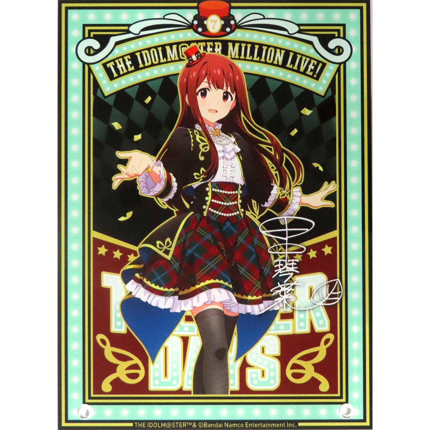 Kotoha Tanaka Brightest Showcase Ver. The Idolmaster Million Live! Theater Days 7th Anniversary in AKIHABARA Akihabarappa Festival Acrylic Art [USED]