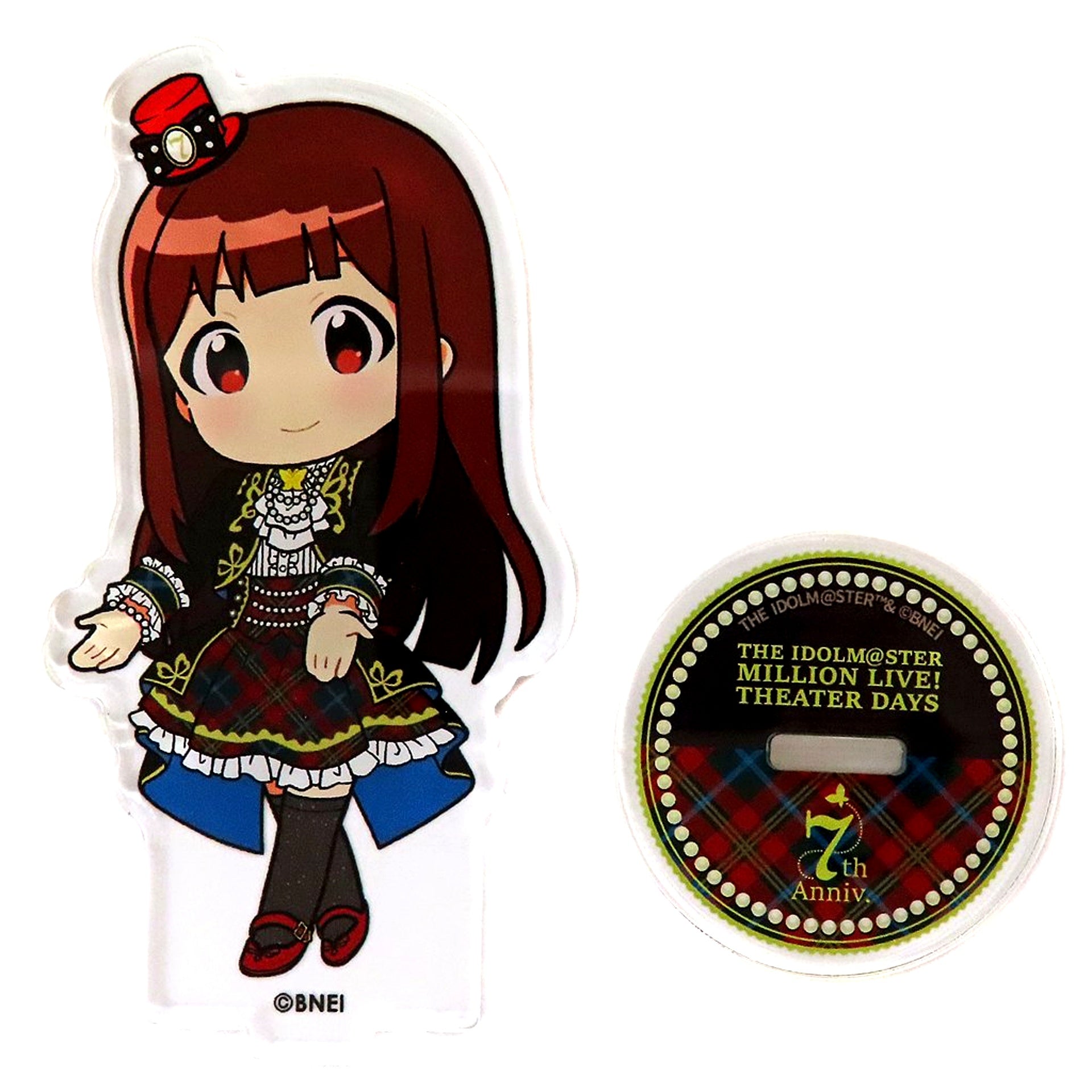 Kotoha Tanaka The Idolmaster Million Live! Theater Days Chibi Character Acrylic Stand Brightest Showcase ver. 7th Anniversary [USED]