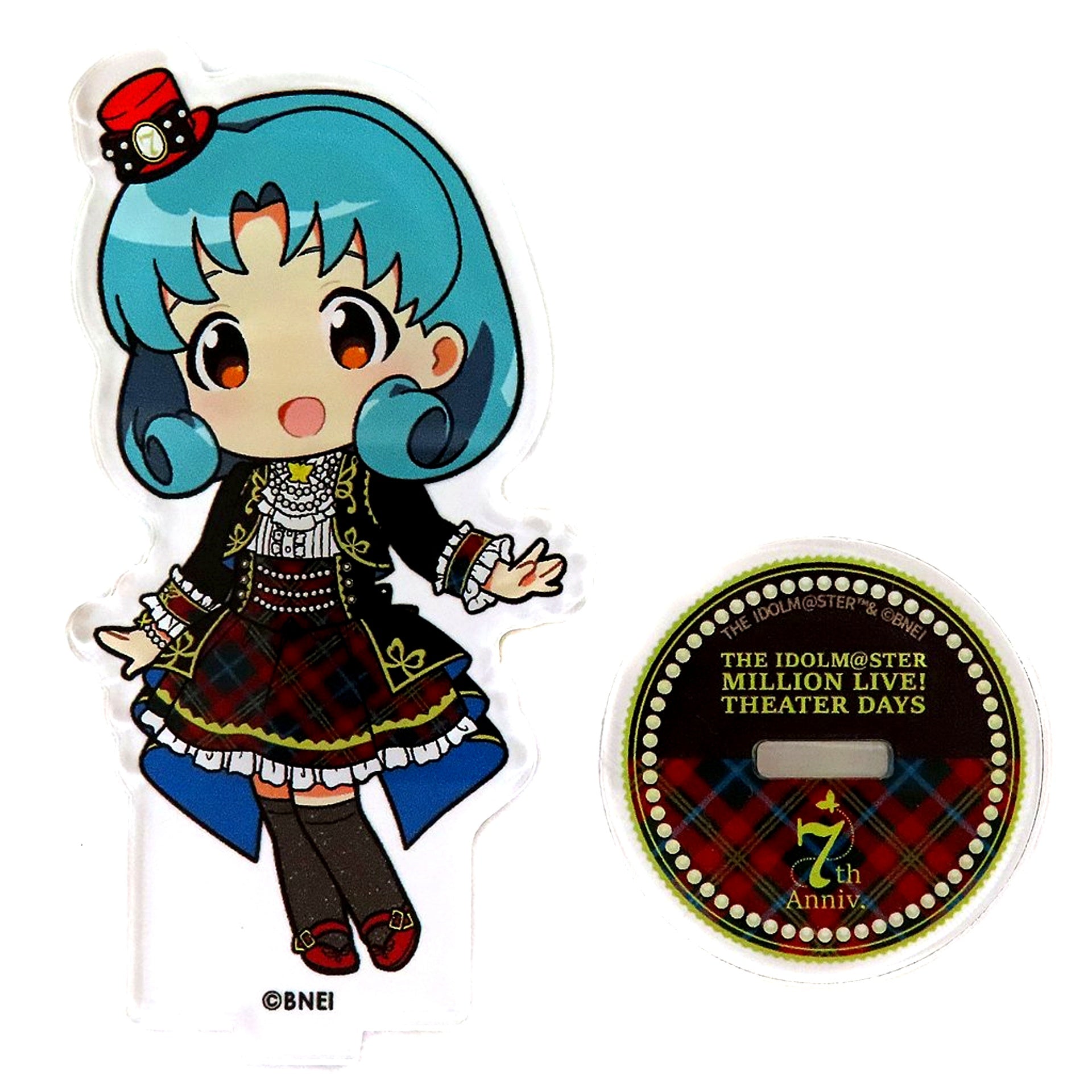 Matsuri Tokugawa The Idolmaster Million Live! Theater Days Chibi Acrylic Stand Brightest Showcase Ver. 7th Anniversary [USED]