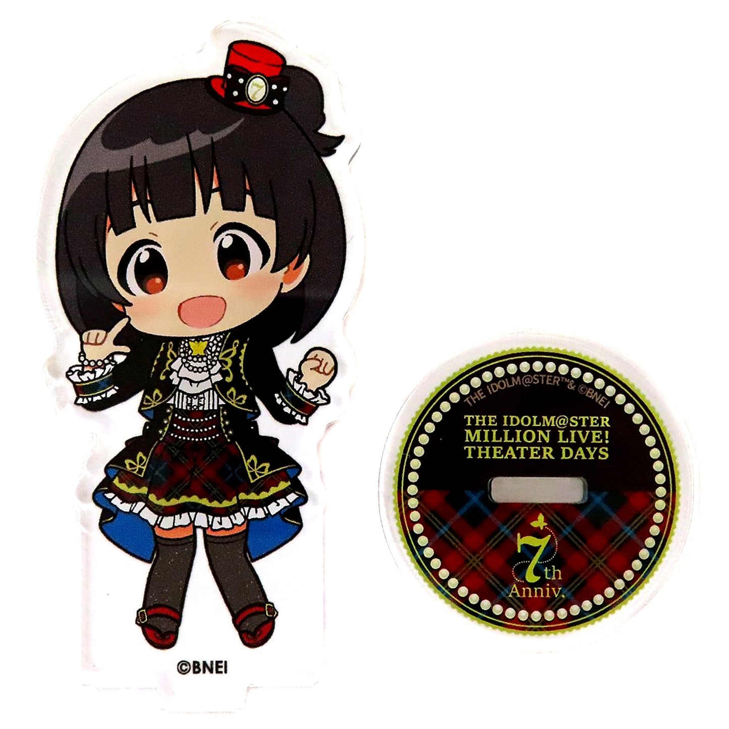 Iku Nakatani THE IDOLM@STER MILLION LIVE! Chibi Character Acrylic Stand Brightest Showcase Ver. 7th Anniversary in AKIHABARA Akihabarappa Festival [USED]