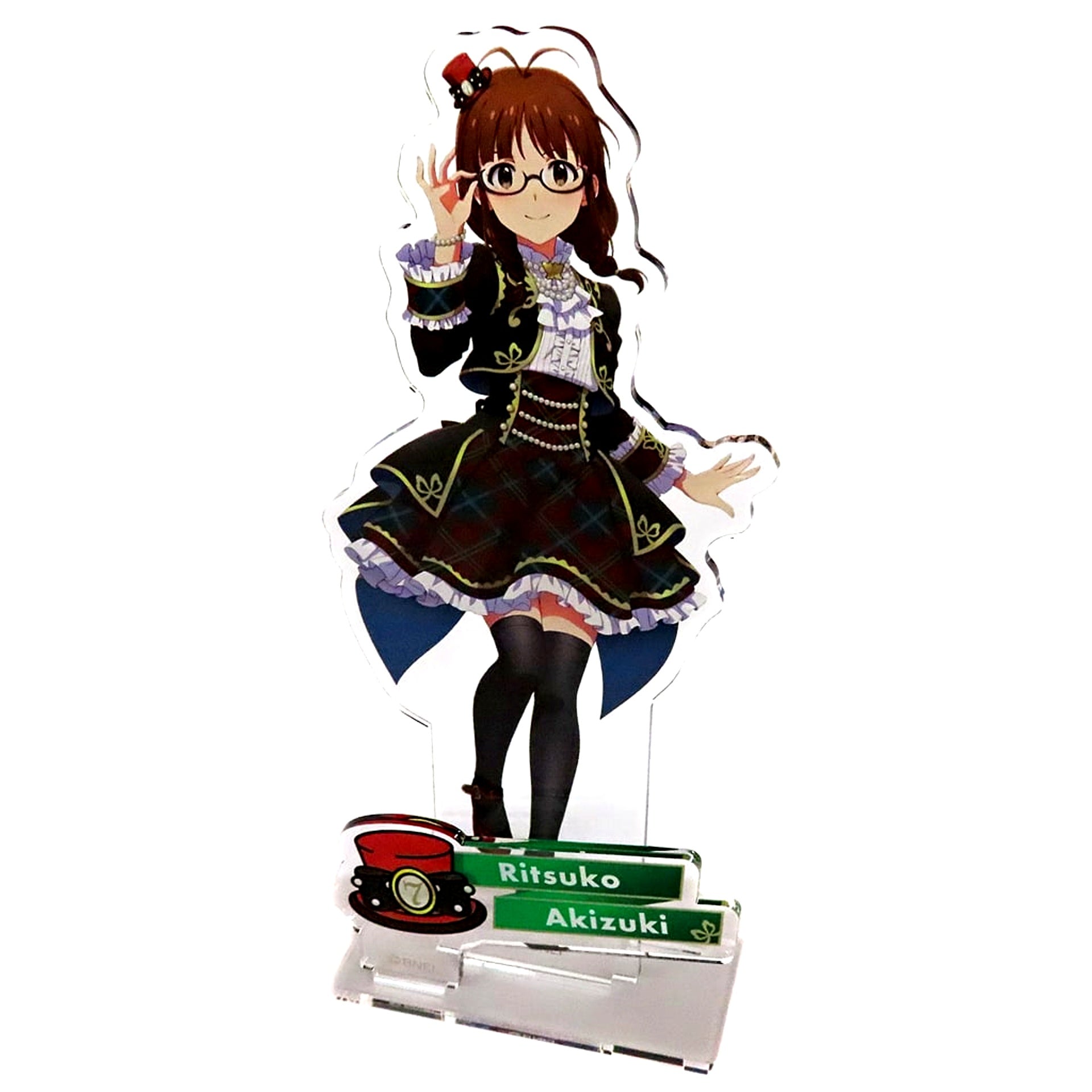 Ritsuko Akizuki The Idolmaster Million Live! Acrylic Stand Brightest Showcase Ver. [USED]