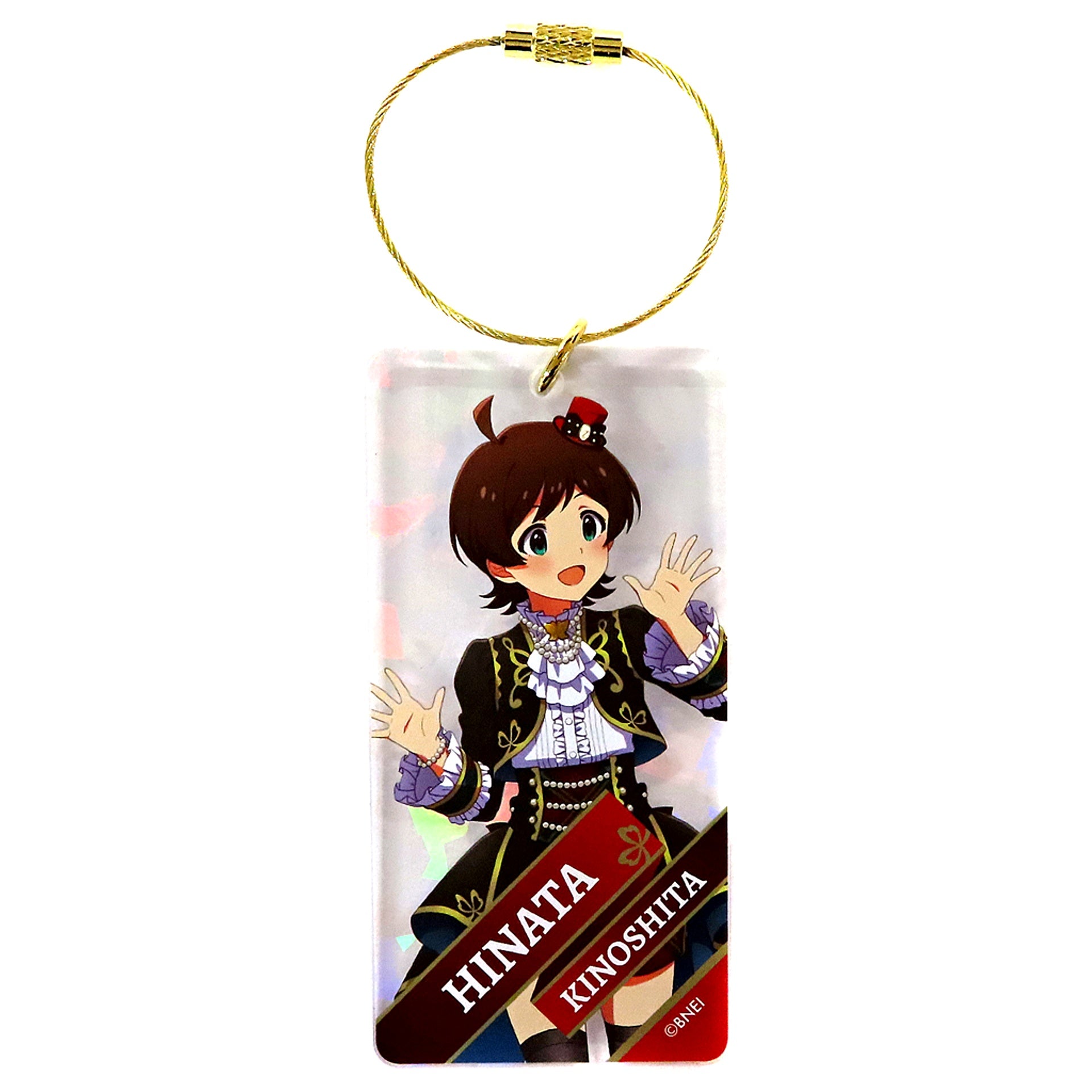 Hinata Kinoshita Acrylic Keychain Brightest Showcase ver. The Idolmaster Million Live! Theater Days x Atre Akihabara [USED]