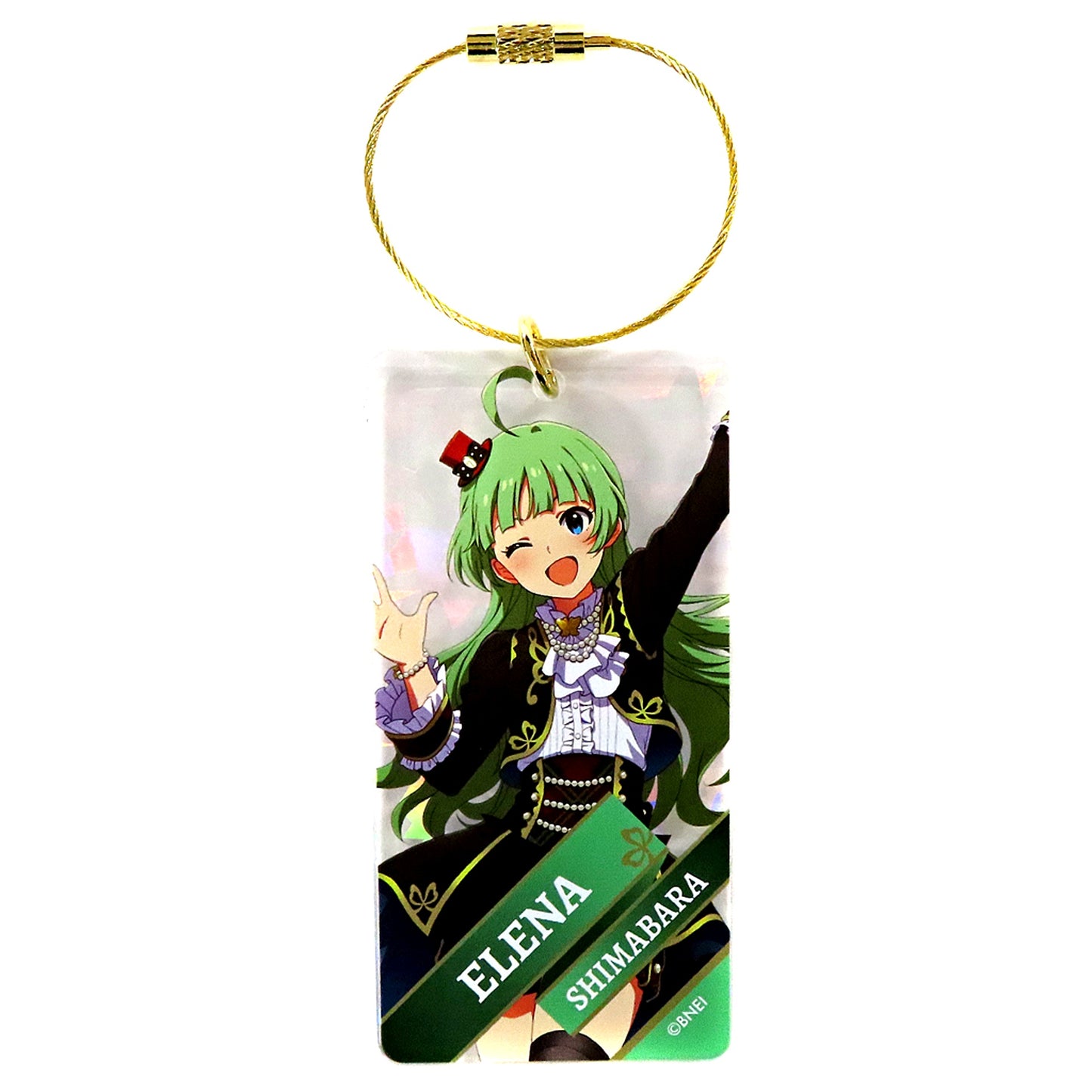 Elena Shimabara Acrylic Keychain Brightest Showcase ver. The Idolmaster Million Live! Theater Days x Atre Akihabara [USED]