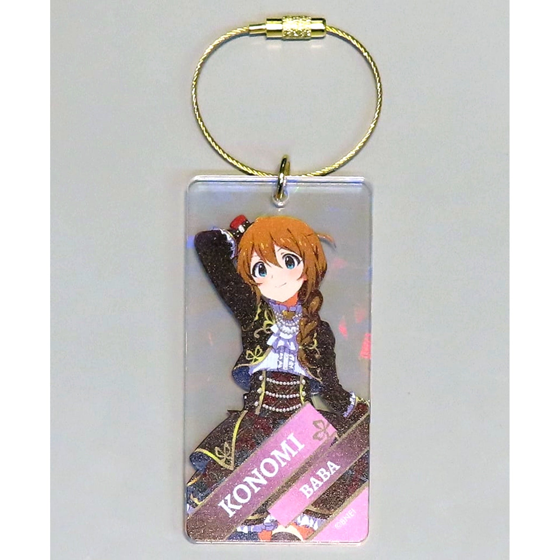 Konomi Baba The Idolm@ster Million Live! Theater Days Acrylic Keychain Brightest Showcase Ver. Atre Akihabara [USED]