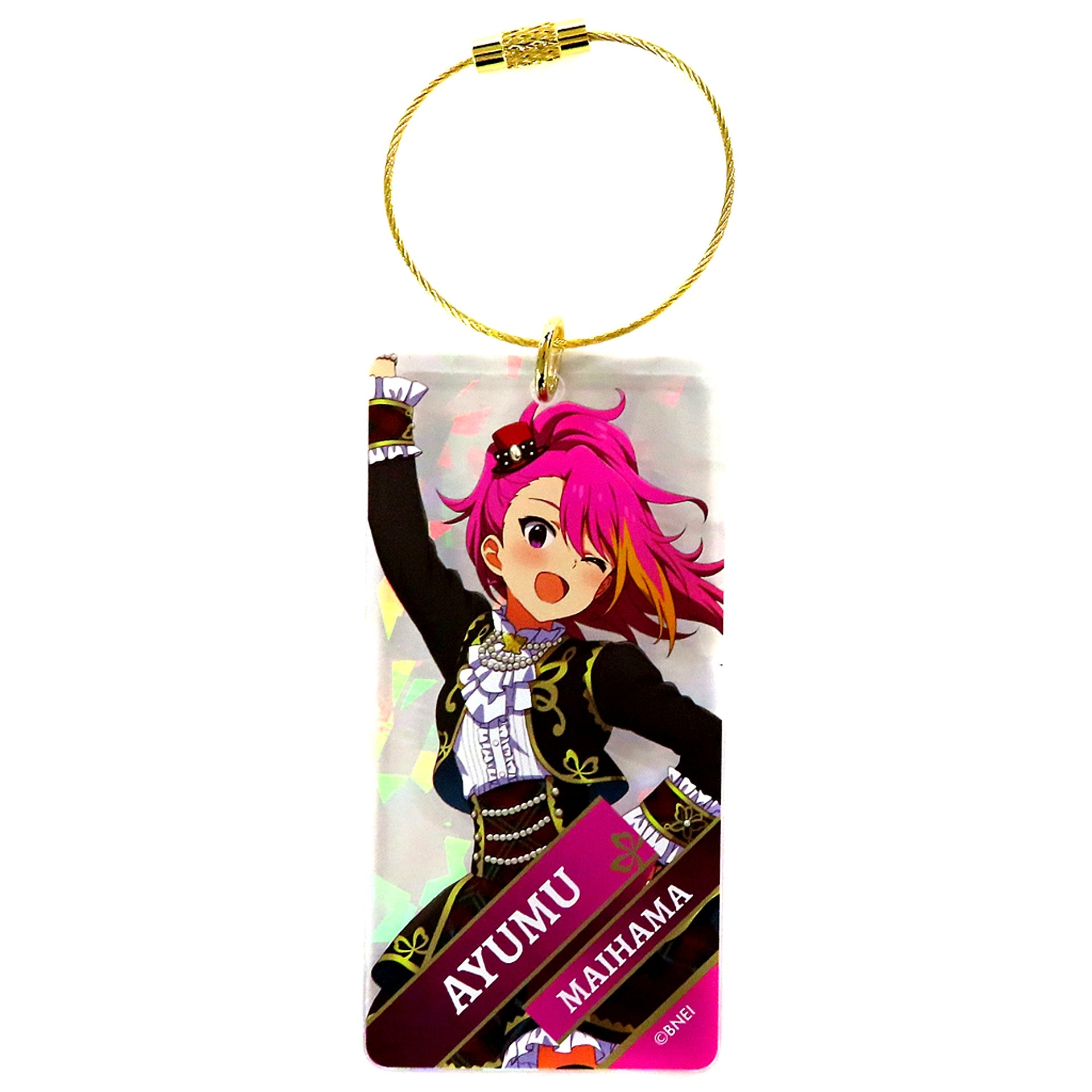 Ayumu Maihama The Idolm@ster Million Live! Theater Days Acrylic Keychain Brightest Showcase Ver. Atre Akihabara [USED]